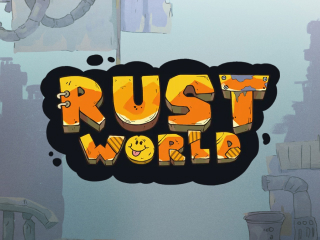 Il logo della slot Rust World