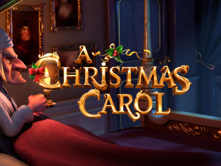 Il logo della slot A Christmas Carol
