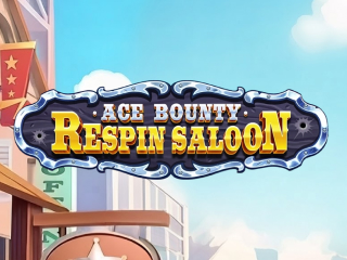 Il logo della slot Ace Bounty Respin Saloon