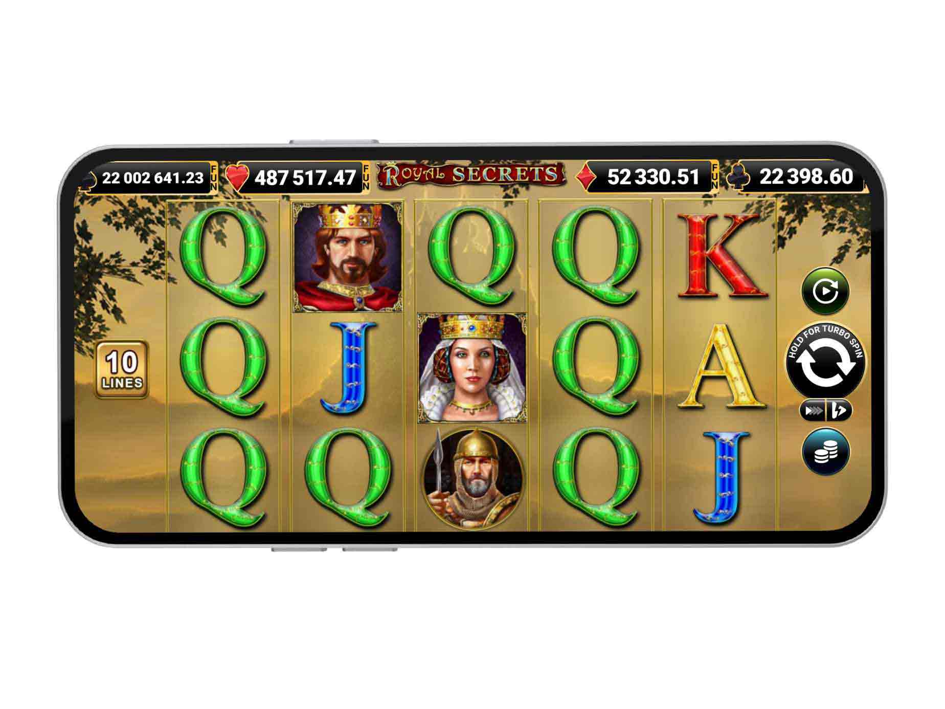 La slot mobile Royal Secrets