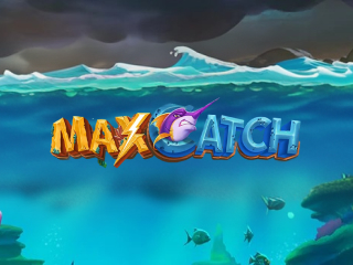 Il logo della slot Max Catch