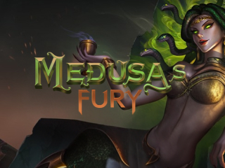 Il logo della slot Medusa's Fury