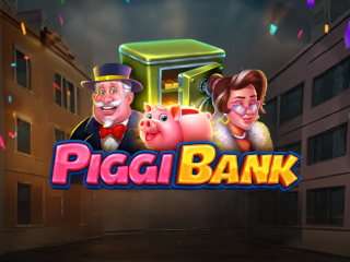 Il logo della slot Piggi Bank