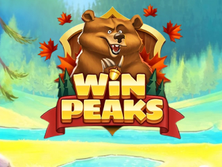 Il logo della slot Win Peaks