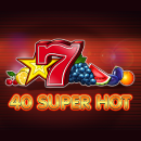 40 Super Hot Slot Schriftzug mit roter Sieben