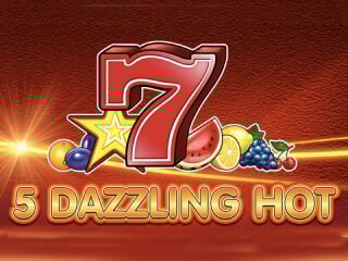 Rote Nummer 7 ueber dem 5 Dazzling Hot Schriftzug