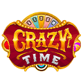Crazy Time Logo mit Glücksrad