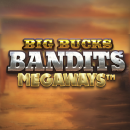 Big Bucks Bandits Megaways Logo in einer Wueste