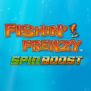 Fishin Frenzy Spin Boost Schriftzug unter Wasser