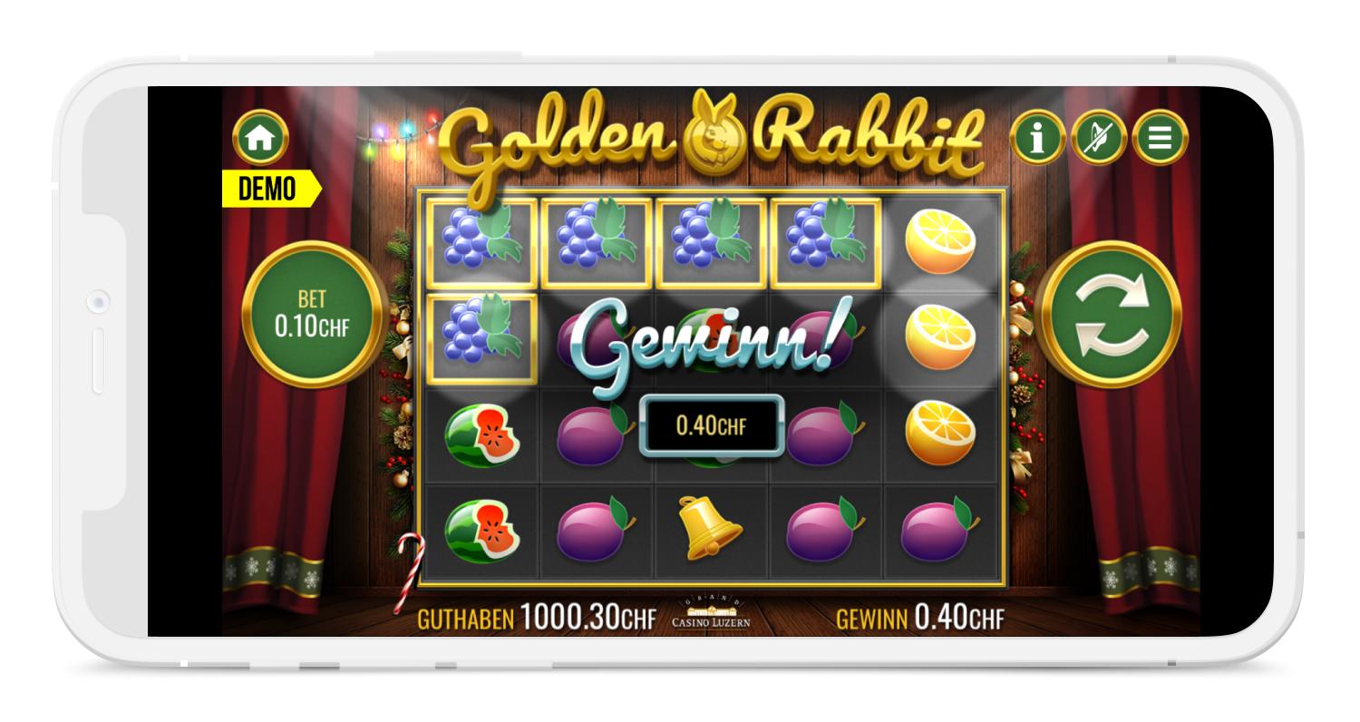 Golden Rabbit Mobile Landscape
