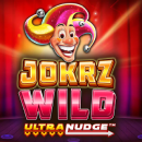 Jokrz Wild Ultra Nudge Logo mit einem Narren