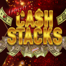 Mega Cash Stacks Logo mit Geldscheinen