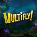 Multifly Logo in einer Waldlandschaft