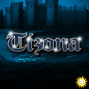 Tizona Schriftzug vor einem dunklen Schloss