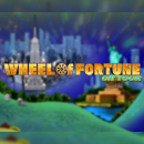Wheel Of Fortune On Tour Slot Logo und eine Stadt