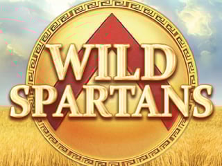 Wild Spartans Schriftzug vor goldener Muenze