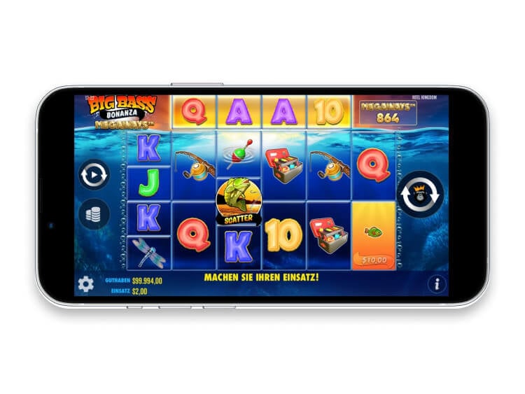 Big Bass Bonaza Megaways Mobile Screenshot