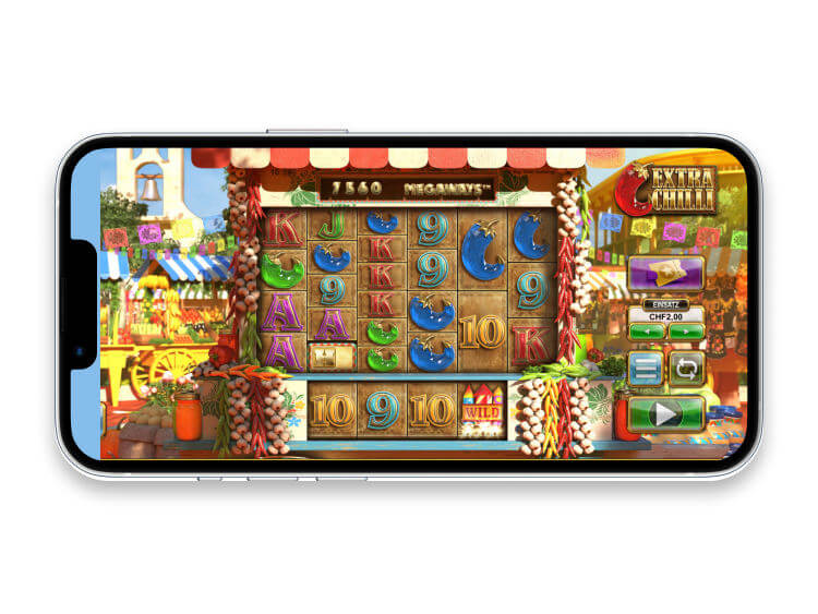 Extra Chilli Megaways Slot Mobile Screenshot