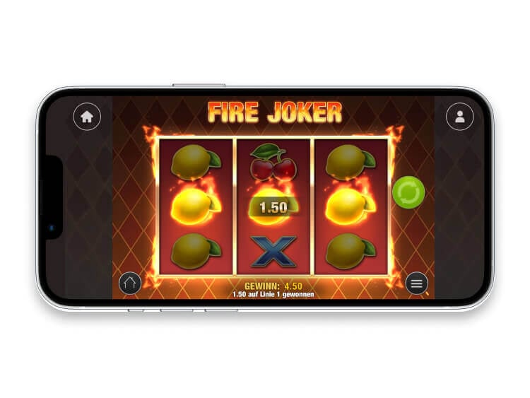 Fire Joker Slot Mobile Screenshot
