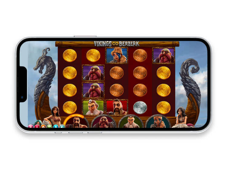 Vikings Go Berzerk Slot Mobile Screenshot