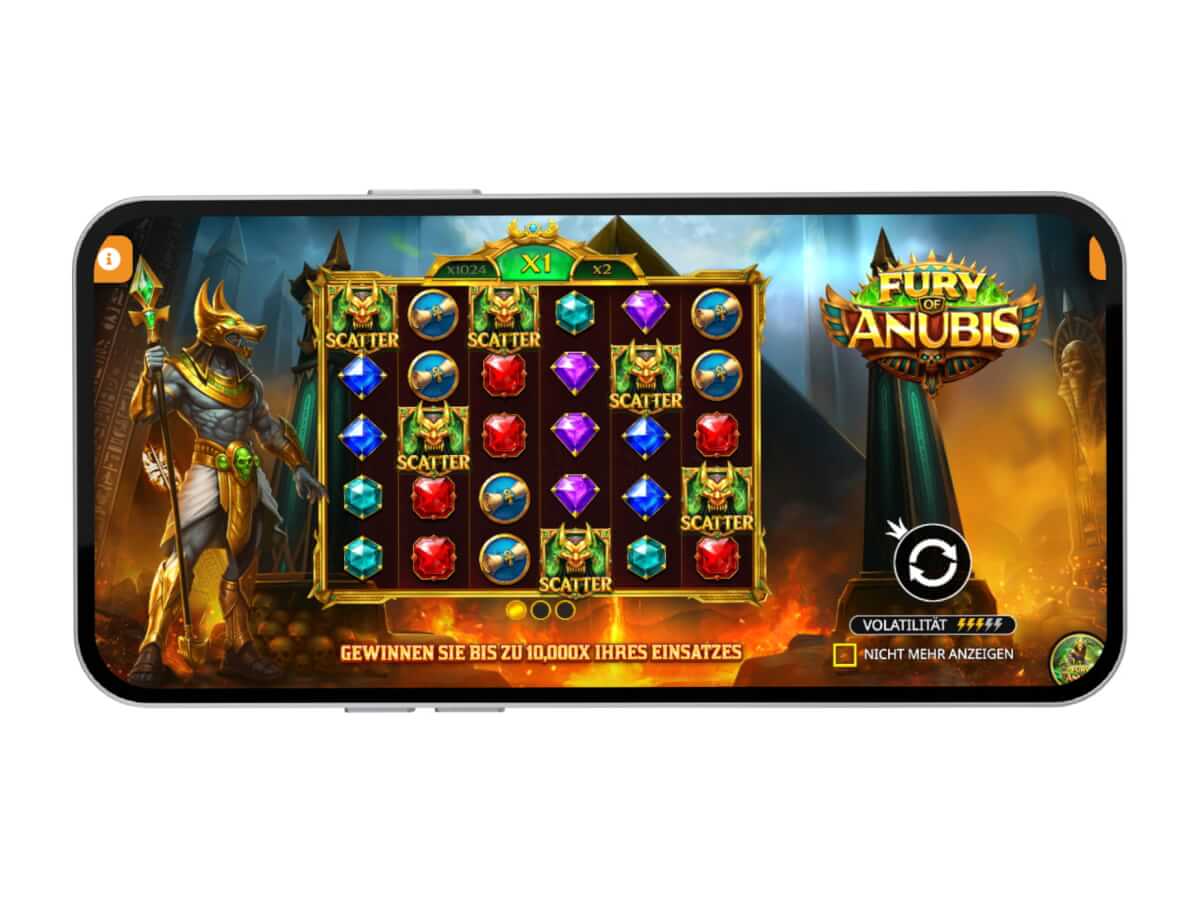 Fury of Anubis Mobile Screenshot