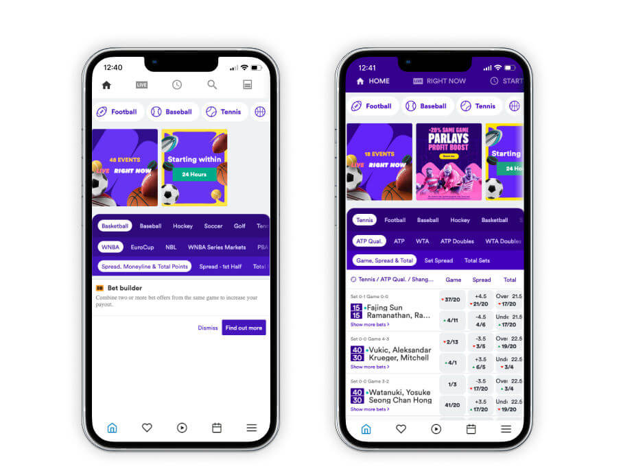 casumo sportsbook mobile screenshot