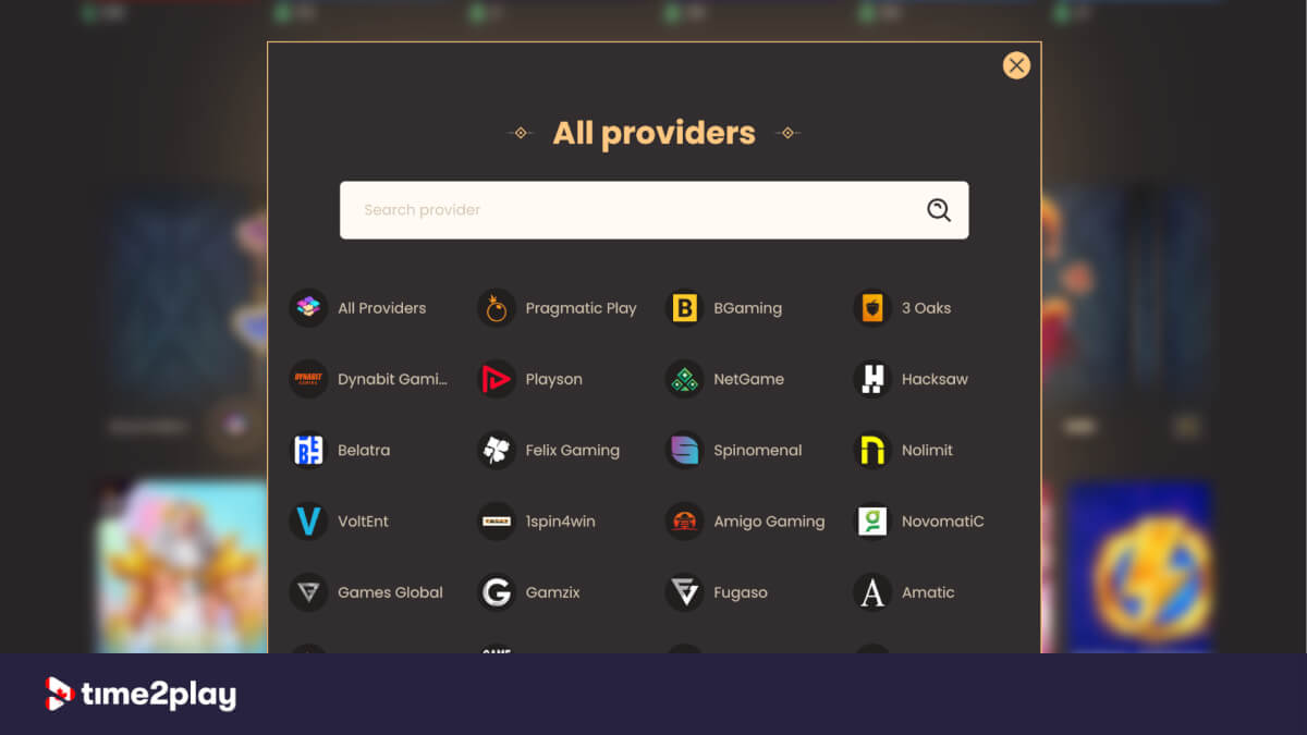 National Casino software providers