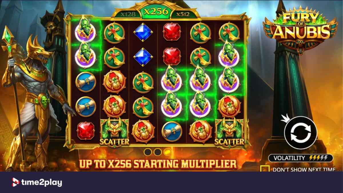 Fury of Anubis slot demo