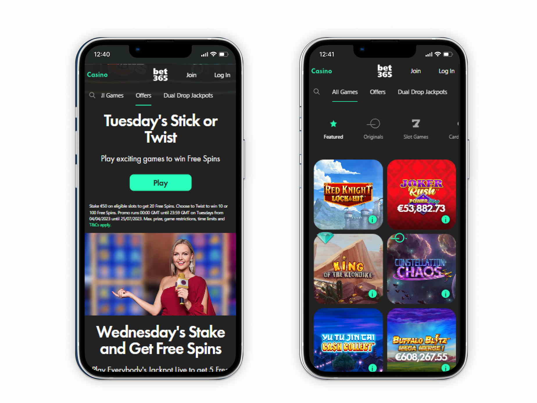 Bet365 Tuesday Stick or Twist - Get up to 100 Free Spins