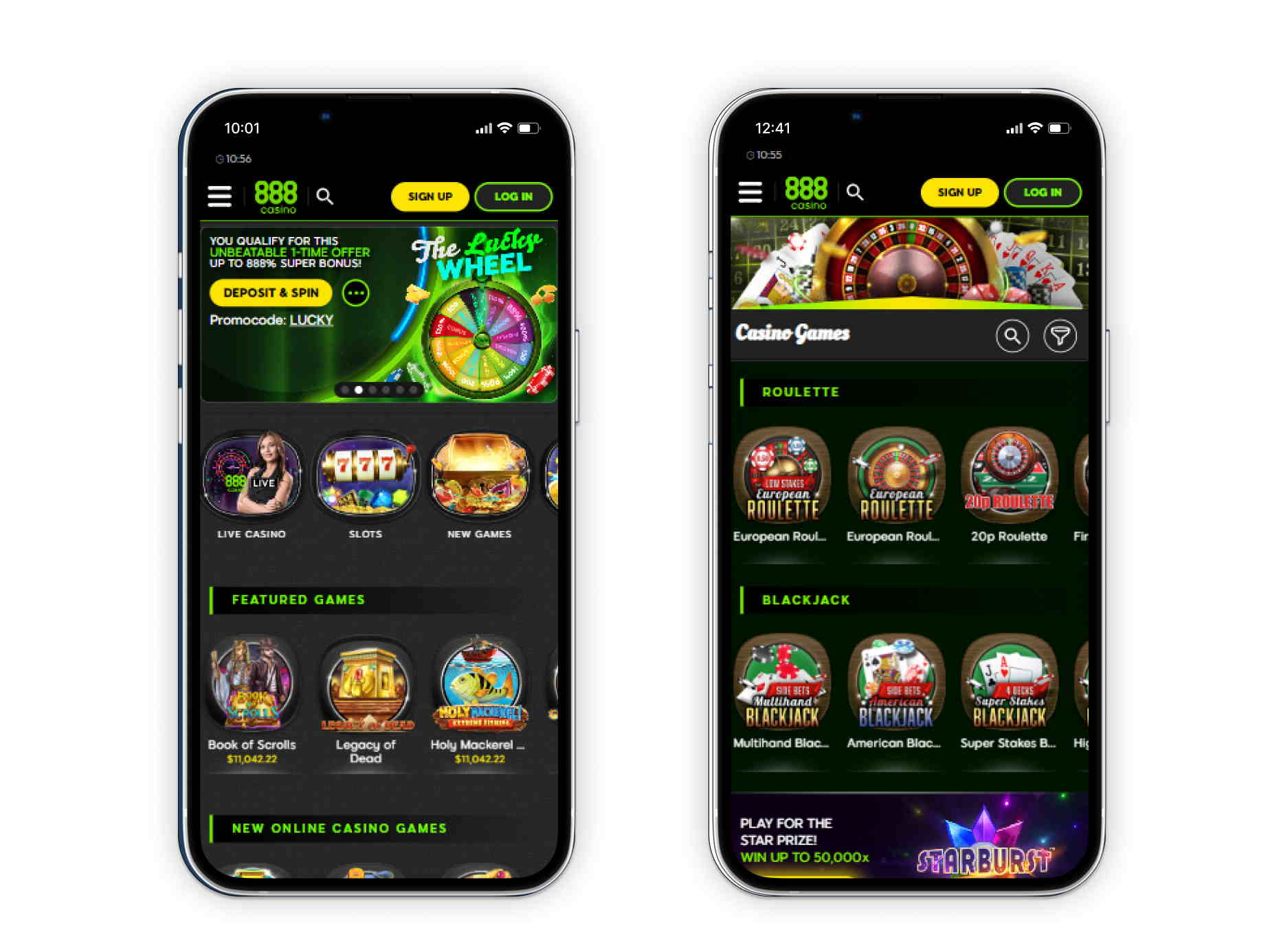 888casino New Zealand mobile screenshot
