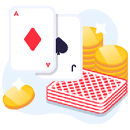 Cartas con monedas