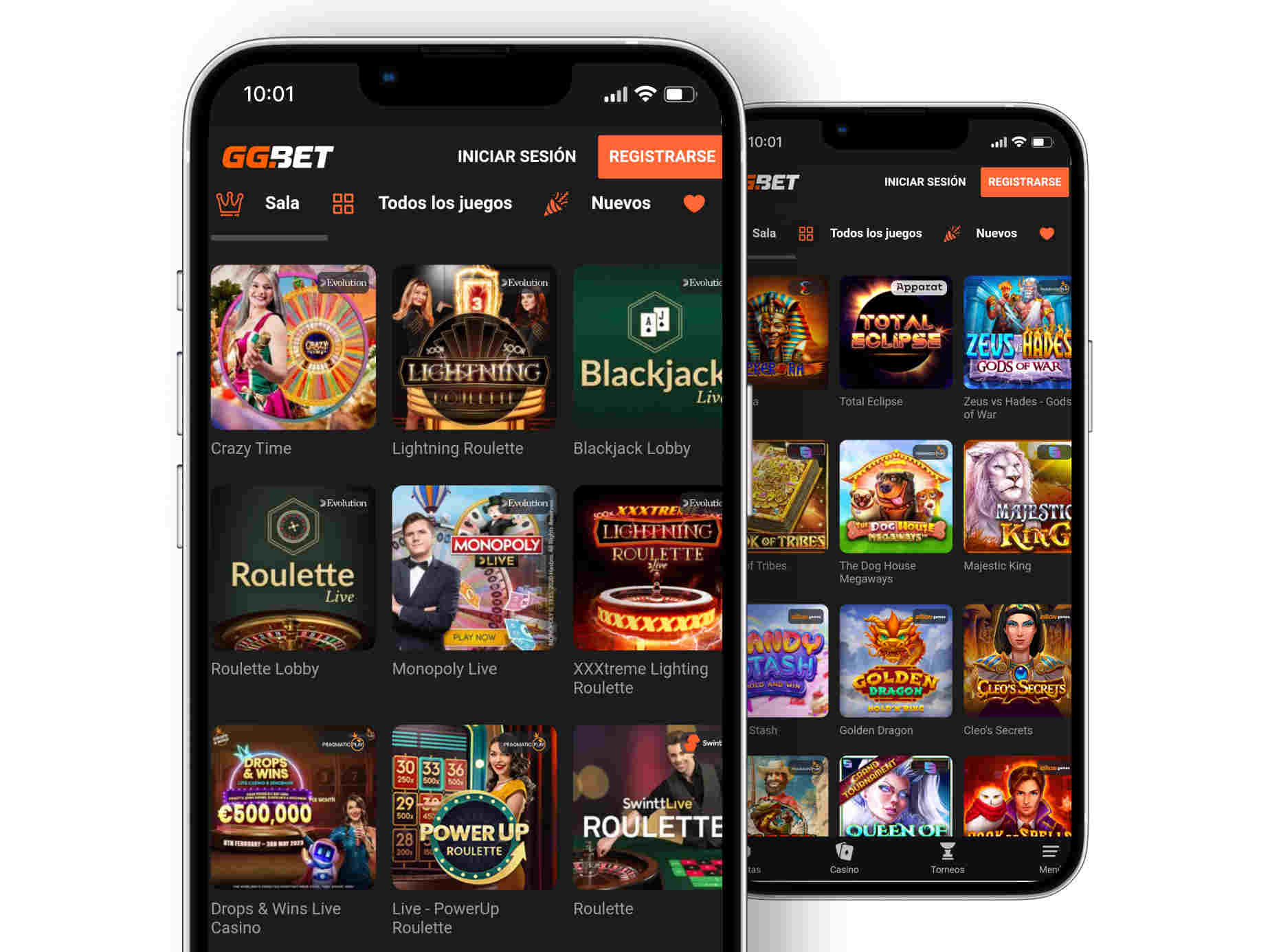 GGBet casino usabilidad y móvil