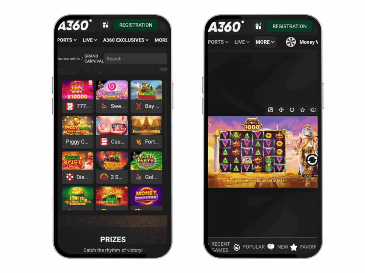 Plataforma móvil de A360